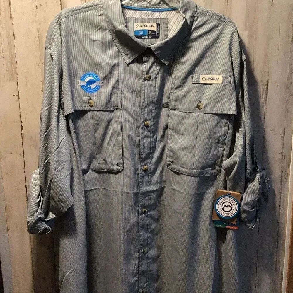 Magellan angler, fit, fish gear mad cool new with tag size 4X